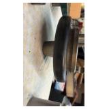 LATHE steady rest, lathe faceplate, and gears