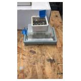 CENTRAL Pneumatic air micro die Grinder 47869; Shanks; box of abrasive tools