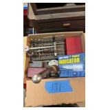 CEN-TECH 1" digital indicator; Punch sets; magnetic pick-up tools