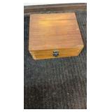 DRILL chuck keys in wooden box