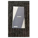 CASIO scientific calculator; Adjustable hook spanner; HSS parallel shank twist drills