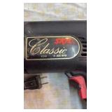 CHICAGO angle grinders, Bauer orbital sander, and skil drill