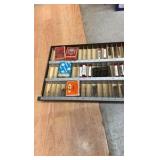 SLOTTED storage box with taps