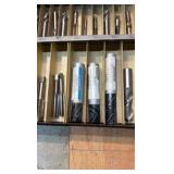 WELDON OAL Square HSS 2-Flute Endmills, center drill, other taps