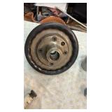 LATHE steady rest, lathe faceplate, and gears