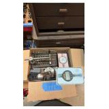 CEN-TECH 1" digital indicator; Punch sets; magnetic pick-up tools