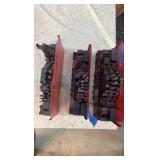 (3) WALL mounted holders with machine tool fixture clamping kit