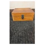 DRILL chuck keys in wooden box