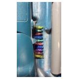 MAKITA 6095D 9.6V cordless driver drill; Ryobi reciprocating saw