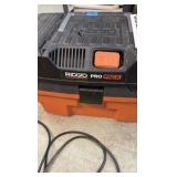 (2) Ridgid shop vacs