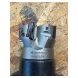 (10) CNC CV40 assorted tool holders with cutters & drills for milling