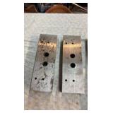 (2) VISE grips and 4 aluminum blocks 2 1/2” thick and 1’ long