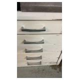 5-DRAWER white tool box