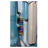 MAKITA 6095D 9.6V cordless driver drill; Ryobi reciprocating saw