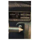 VINTAGE Micro-VU 400 compact optical comparator