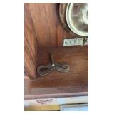 ANTIQUE Ansonia clock wall-mounted clock H 3’ x L 15”