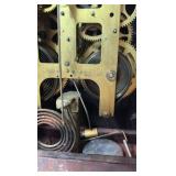 ANTIQUE Gilbert mantle spring-driven 8-day clock,