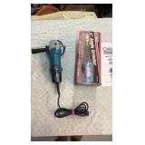 CHICAGO angle grinders, Bauer orbital sander, and skil drill