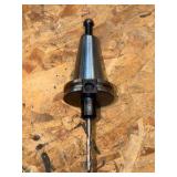 (10) CNC CV40 assorted tool holders with cutters & drills for milling