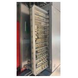 TOOL box holding cutting tools such as mill ends and drill bits