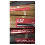 DELTA 10" bench saw; NEA sheet cork and gasket material.