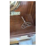 ANTIQUE Ansonia clock wall-mounted clock H 3’ x L 15”