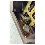 ANTIQUE Gilbert mantle spring-driven 8-day clock,