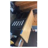 Harbor Freight 5-drawer steel work station with a maple top 42606.