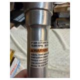 CENTRAL Pneumatic 3” air cut-off tool w/ 5" Extension 67996