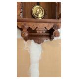 ANTIQUE Ansonia clock wall-mounted clock H 3’ x L 15”