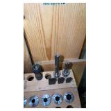 Jacob chucks, Lathe Centers, boring bars