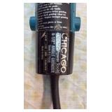 CHICAGO angle grinders, Bauer orbital sander, and skil drill