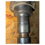 (10) CNC CV40 assorted tool holders with cutters & drills for milling