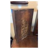 ANTIQUE Ansonia Brass  Weight-Driven Ogee Wall Clock