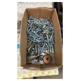 (2) HARDWARE 6- drawer storage unit, hardware