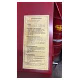 Ace sand blaster cabinet.