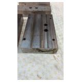 (2) VISE grips and 4 aluminum blocks 2 1/2” thick and 1’ long