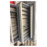 TOOL box holding cutting tools such as mill ends and drill bits