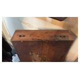 ANTIQUE Ansonia Brass  Weight-Driven Ogee Wall Clock