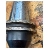 (10) CNC CV40 assorted tool holders with cutters & drills for milling