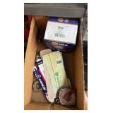 SHELF Unit full of hardware. Shelf is  H 87” x L 3’ x D 1’