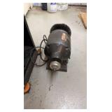 6" BENCH Buffer on stand, Buffalo 6" Bench grinder  with polishing kit & other items on stand