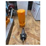 CNC CV40 assorted tool holders for milling; many appear to be new