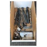 CASIO scientific calculator; Adjustable hook spanner; HSS parallel shank twist drills