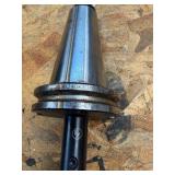 (10) CNC CV40 assorted tool holders with cutters & drills for milling