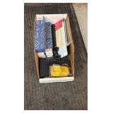 CASIO scientific calculator; Adjustable hook spanner; HSS parallel shank twist drills