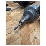 (10) CNC CV40 assorted tool holders with cutters & drills for milling