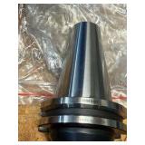 CNC CV40 assorted tool holders for milling; many appear to be new