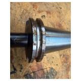 (10) CNC CV40 assorted tool holders with cutters & drills for milling