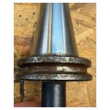 (10) CNC CV40 assorted tool holders with cutters & drills for milling